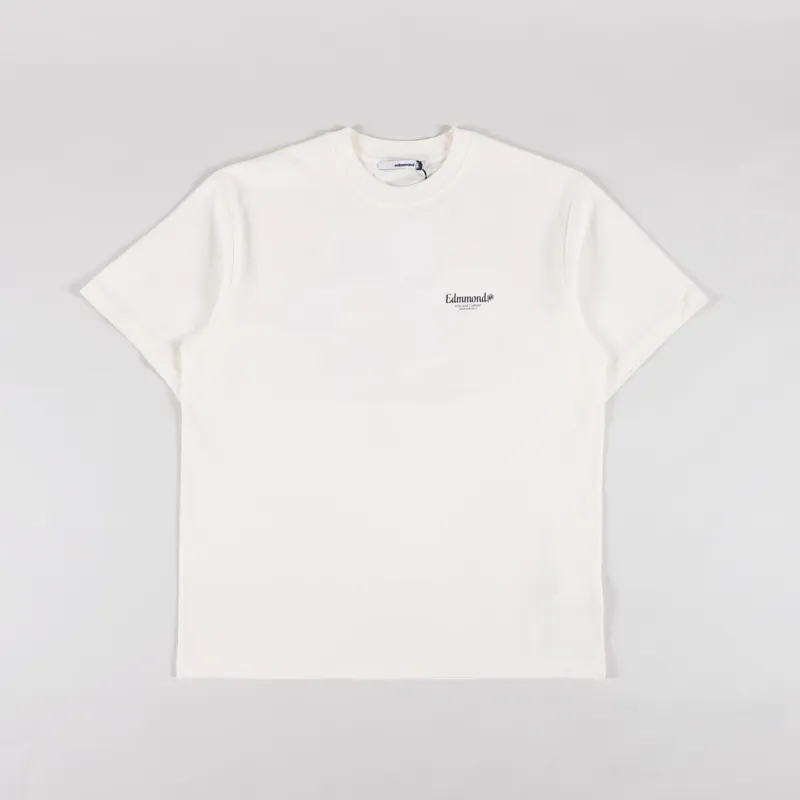 Edmmond Studios Terrain T Shirt Off White-1