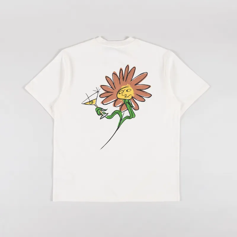 Edmmond Studios Terrain T Shirt Off White