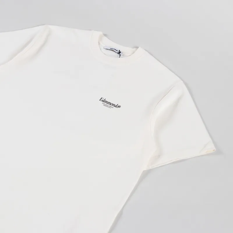 Edmmond Studios Terrain T Shirt Off White-3