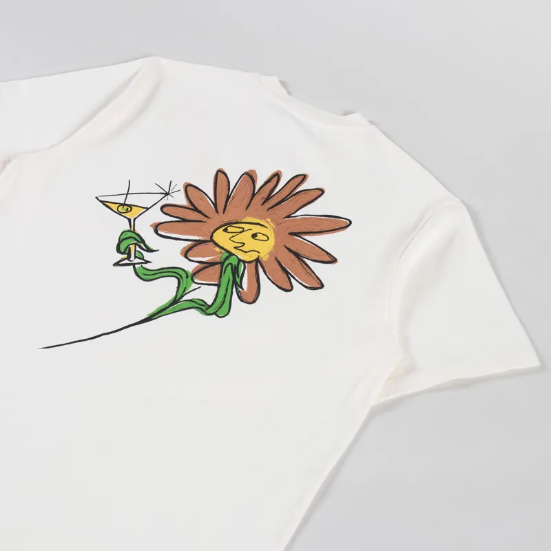 Edmmond Studios Terrain T Shirt Off White-2