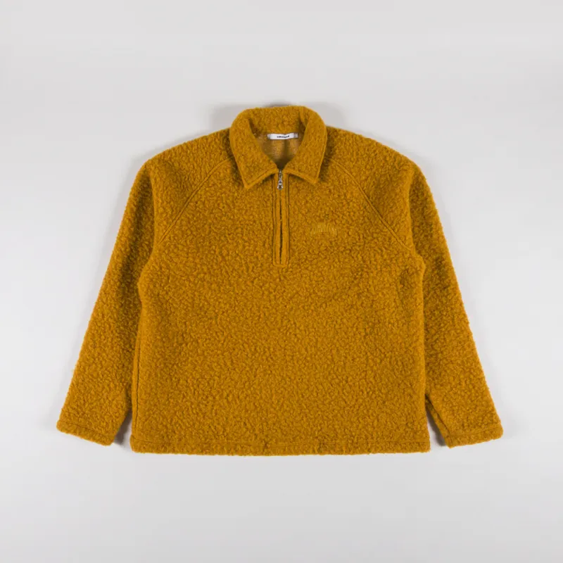 Edmmond Studios Snow Polo Fleece Caramel