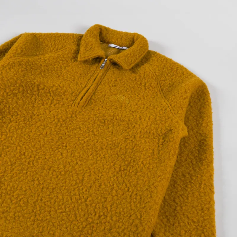 Edmmond Studios Snow Polo Fleece Caramel-2