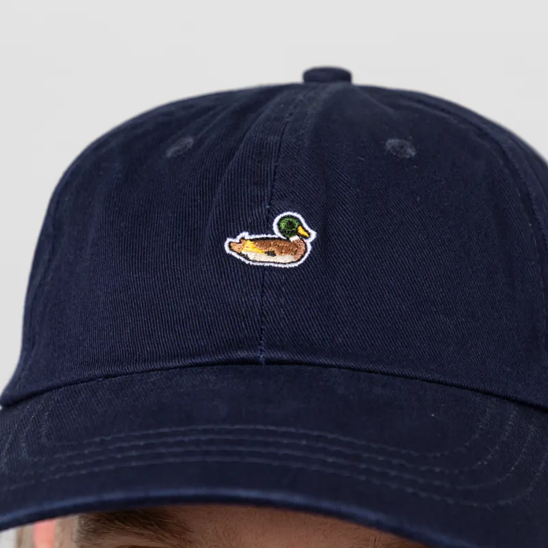 Edmmond Studios Duck Patch Cap Navy-3