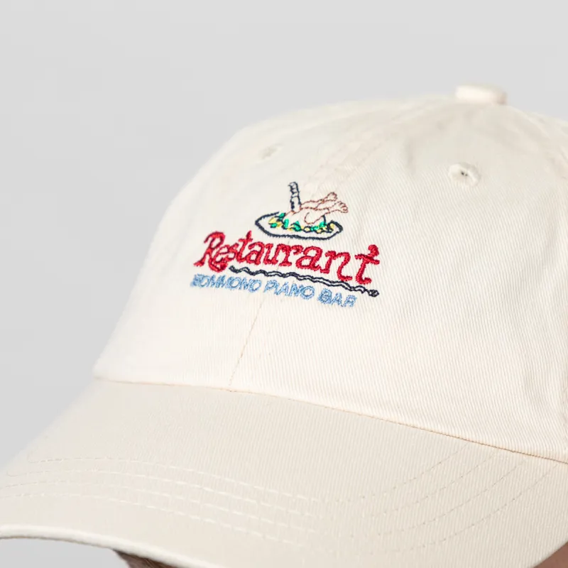 Edmmond Studios Piano Bar Cap Off White-3