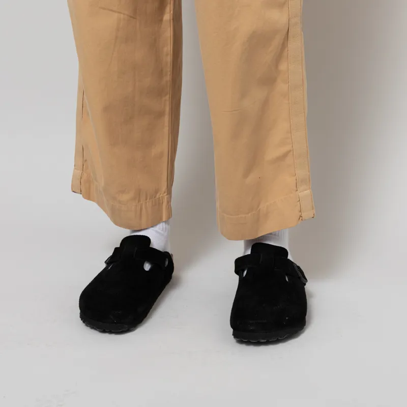 Universal Works Womens Oxford Pants Dark Sand Summer Canvas-10