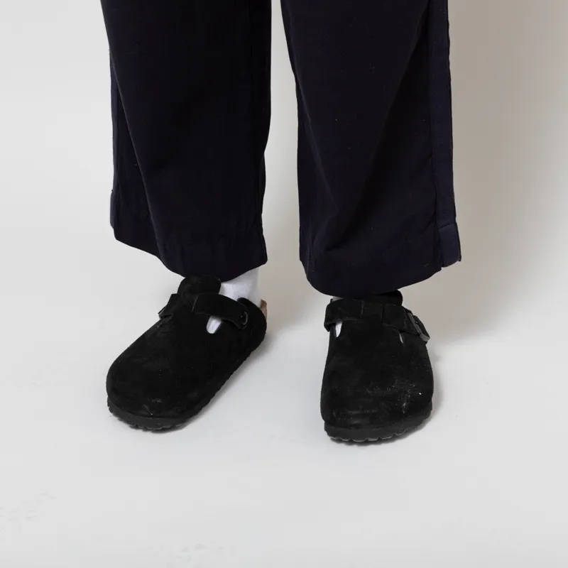 Universal Works Womens Oxford Pants Navy Summer Canvas-10