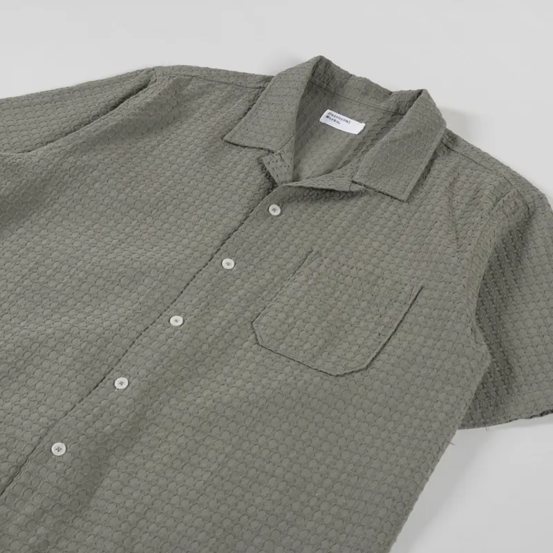 Universal Works Road Shirt Olive Delos-2