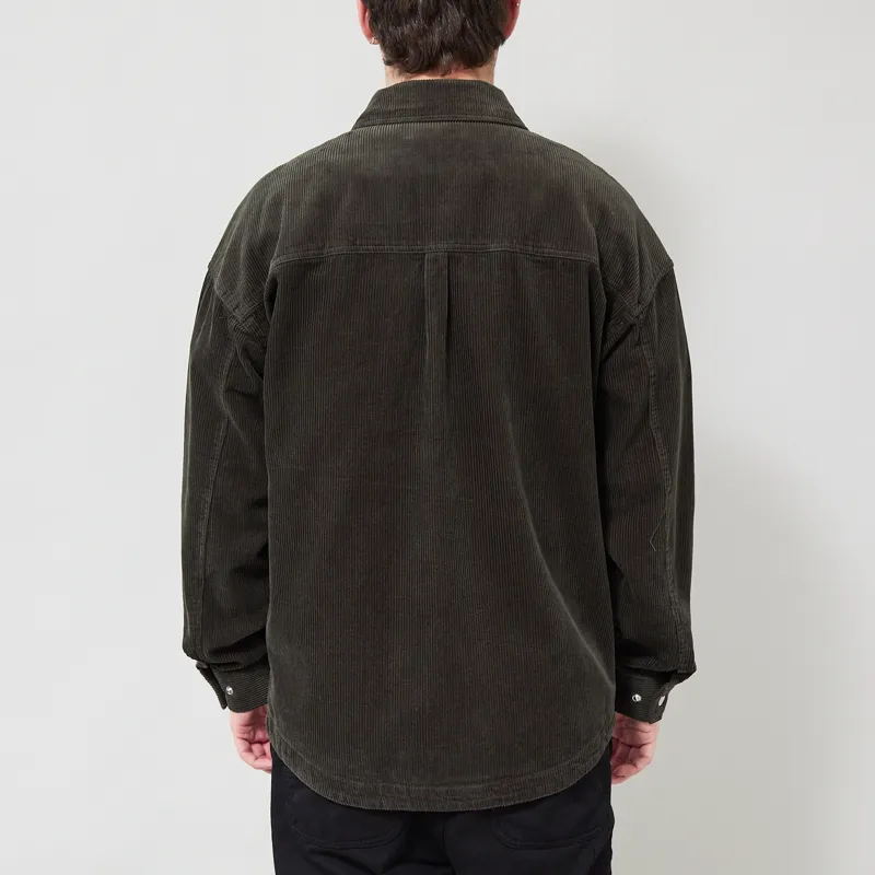 Revolution Zipped Worker Shirt Army-2