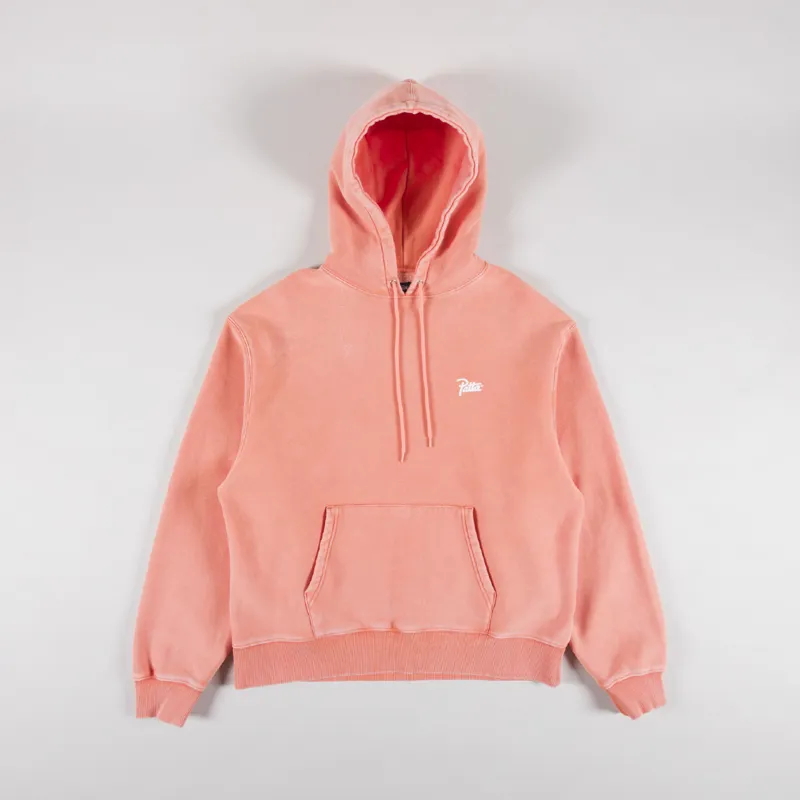 Patta Classic Washed Hooded Sweater Melon