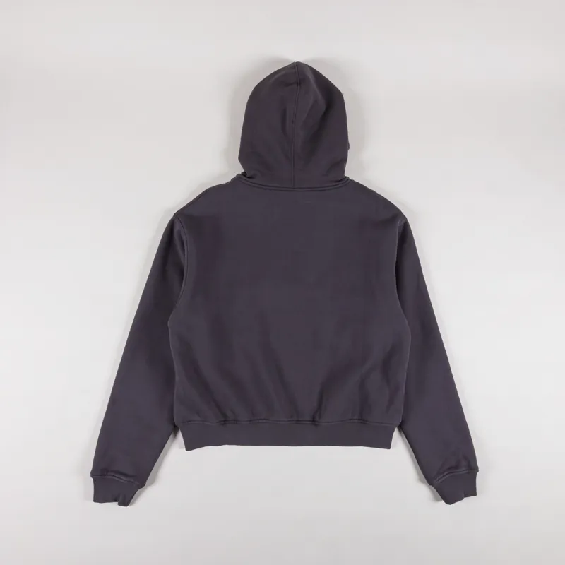 Patta Classic Zip Up Hooded Sweater Forged Iron-1