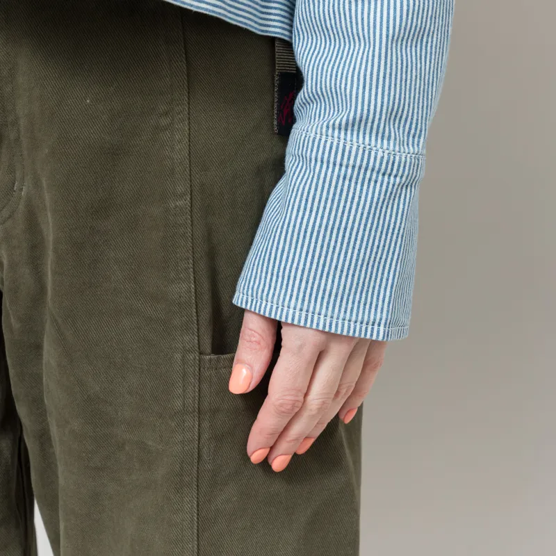 Selfhood Womens Cropped Shirt Blue-10