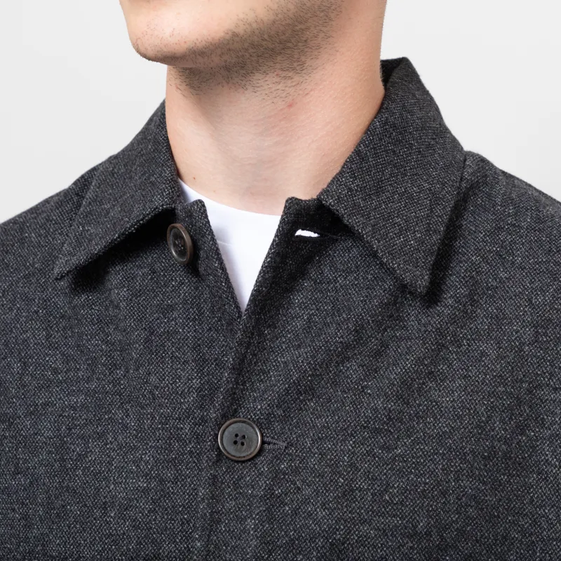 Universal Works Merchant Jacket Grey Anders Wool Upcycled-5