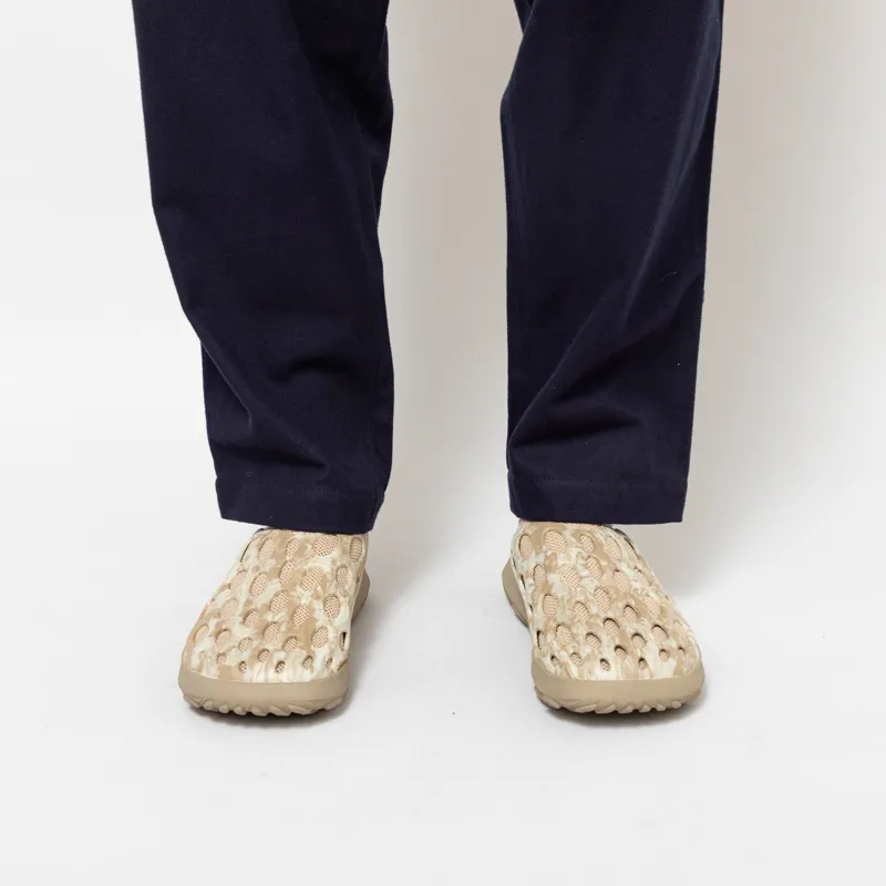 Universal Works Pleated Track Pant Navy Brushed Moleskin-5