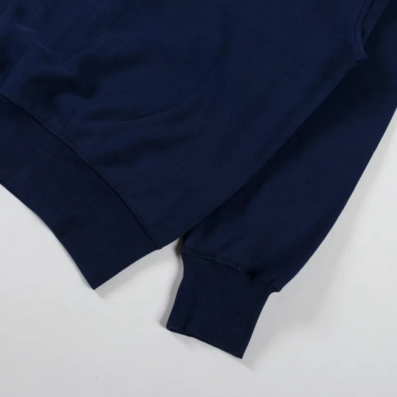 Universal Works New York Hoodie Navy-6