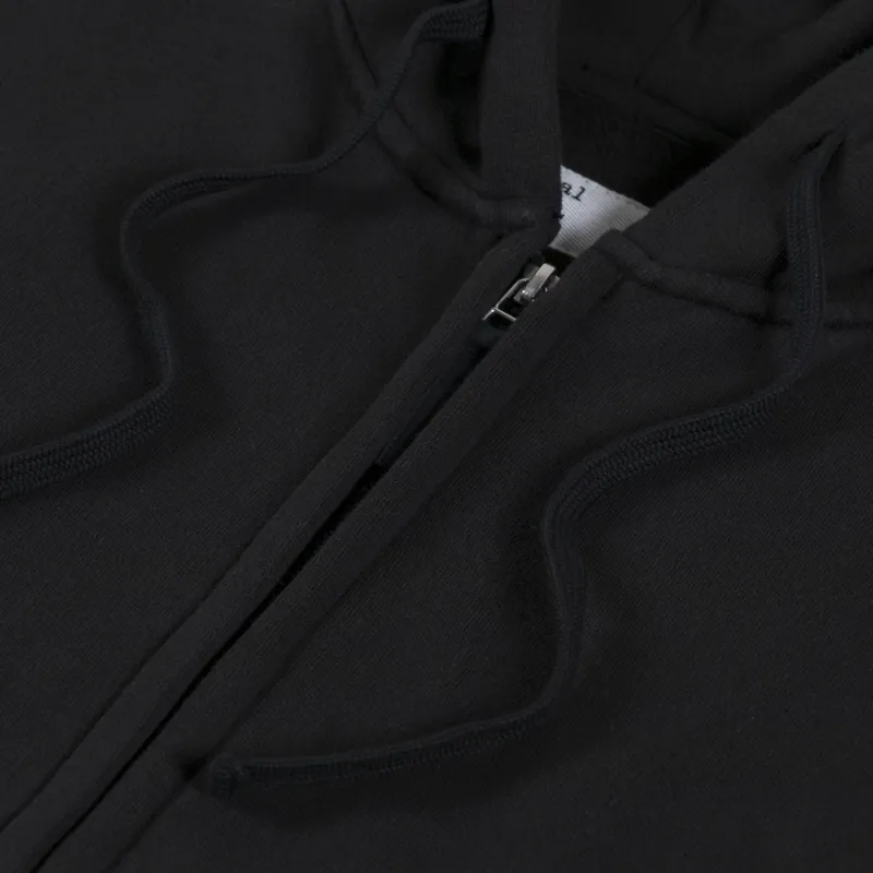 Universal Works New York Hoodie Black-4