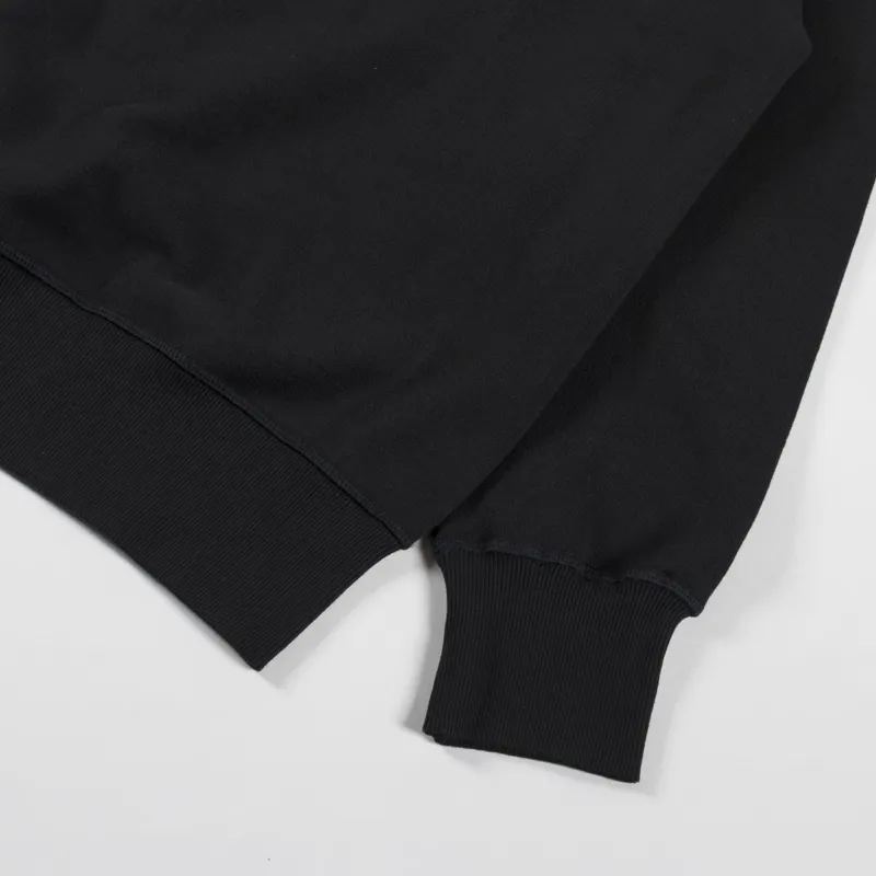 Universal Works New York Hoodie Black-7