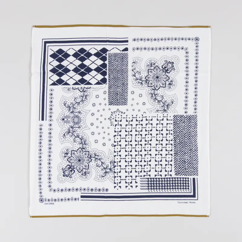 Universal Works Single Jersey Neckerchief Ecru