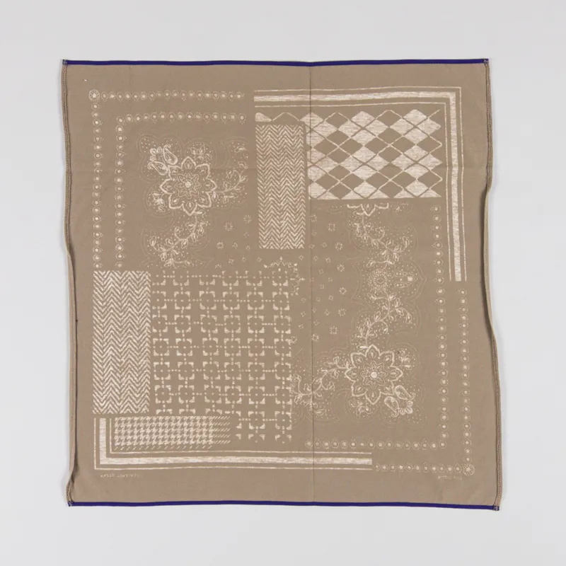 Universal Works Single Jersey Neckerchief Sand-3
