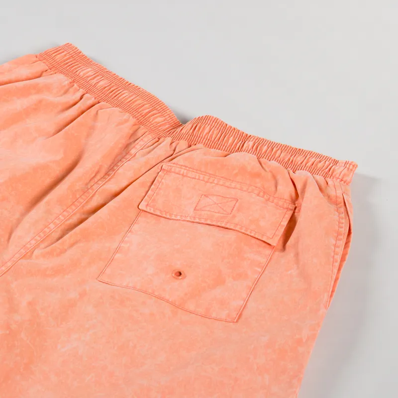 Patta Basic Acid Wash Swim Shorts Melon-3