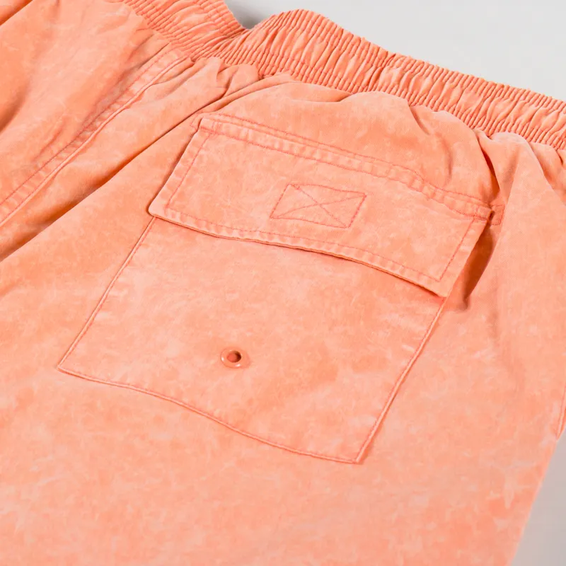 Patta Basic Acid Wash Swim Shorts Melon-4