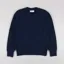 Universal Works Lyon Crew Navy Alpaca Knit