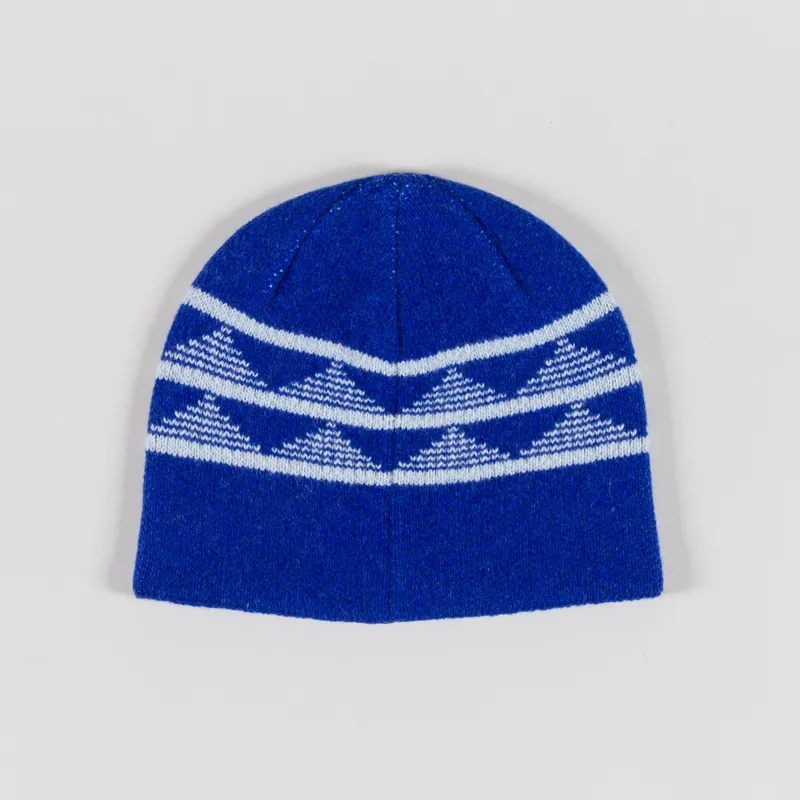 Patagonia Cinder Beanie Hut Tripper Stripe Cobalt Blue-1