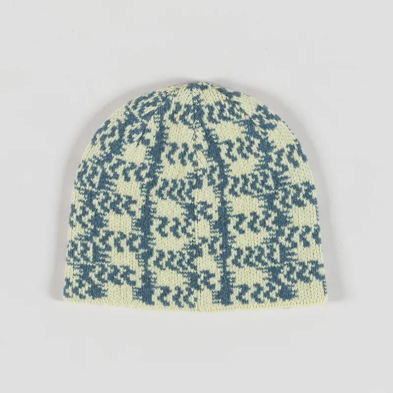 Patagonia Cinder Beanie Sun Quilt Blue Sage-1