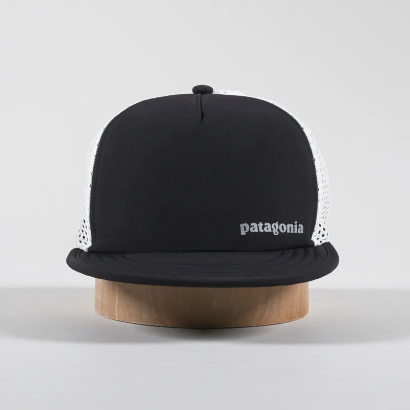 Patagonia Duckbill Shorty Trucker Hat Black-1