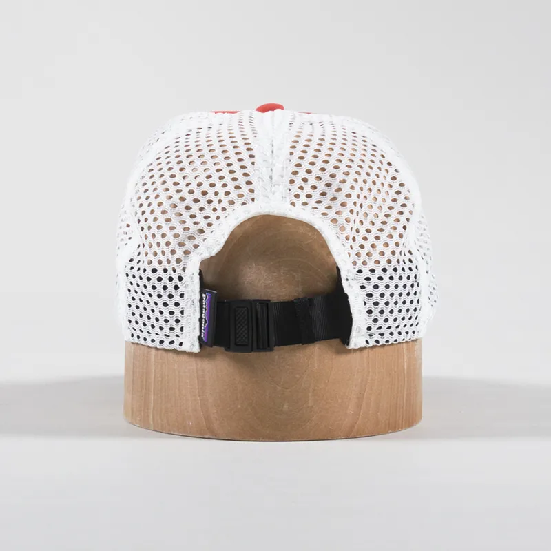 Patagonia Duckbill Shorty Trucker Hat Pimento Red-3