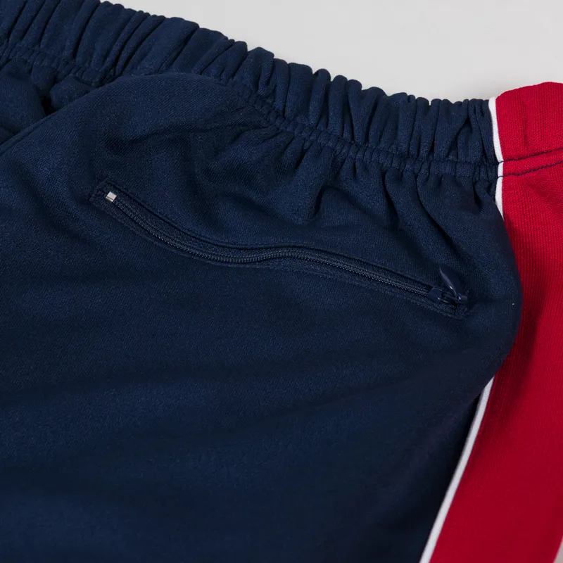 Patta Tricot Straight Track Pants Black Iris-7