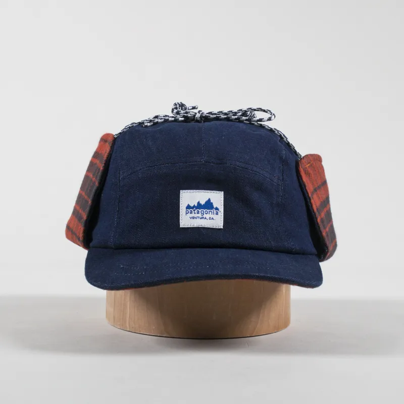 Patagonia Range Earflap Cap Cascade Burnished Red-1