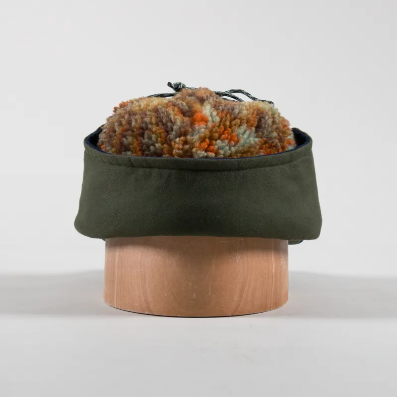 Patagonia Range Earflap Cap Sun Wave Raptor Brown-3