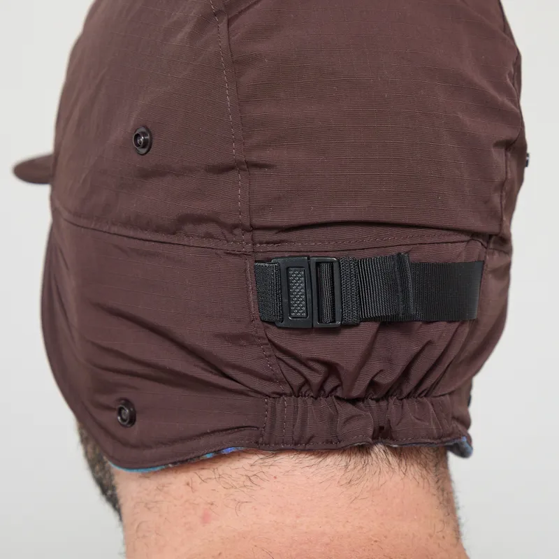 Patagonia Isthmus Earflap Cap Den Brown-8