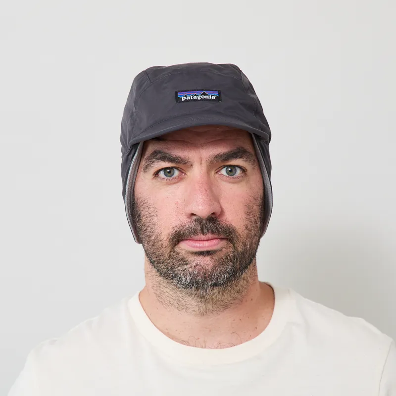 Patagonia Isthmus Earflap Cap Ink Black-3