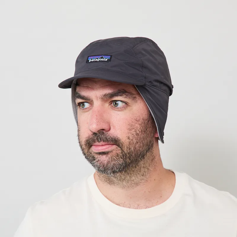 Patagonia Isthmus Earflap Cap Ink Black-1