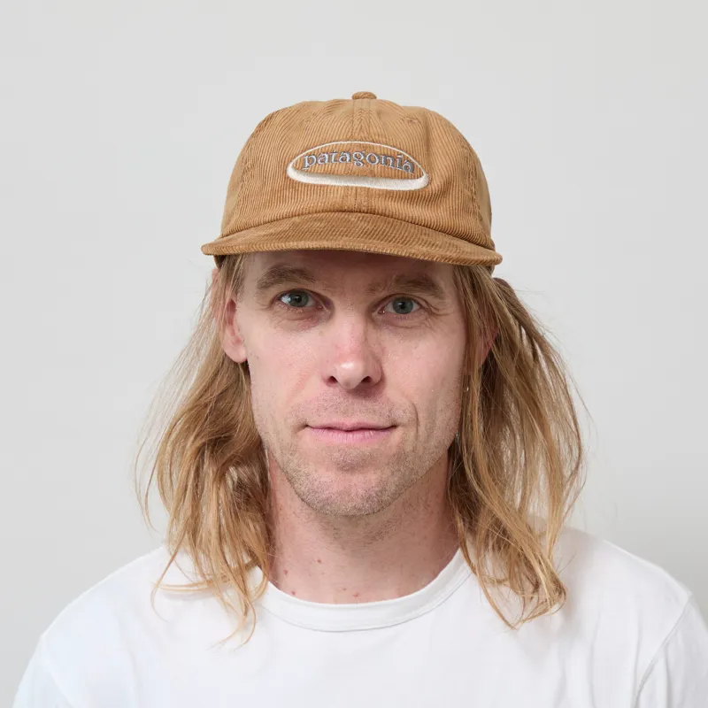 Patagonia Corduroy Cap '95 Oval Logo Coriander Brown-2