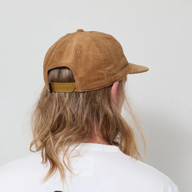 Patagonia Corduroy Cap '95 Oval Logo Coriander Brown-3