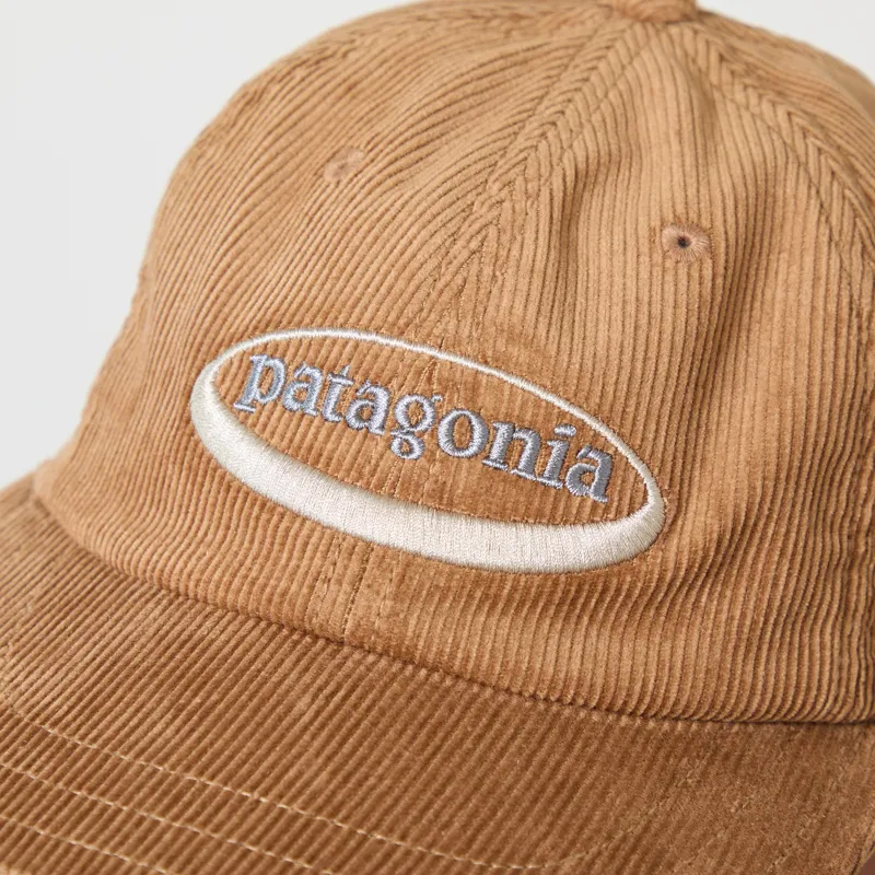 Patagonia Corduroy Cap '95 Oval Logo Coriander Brown-1