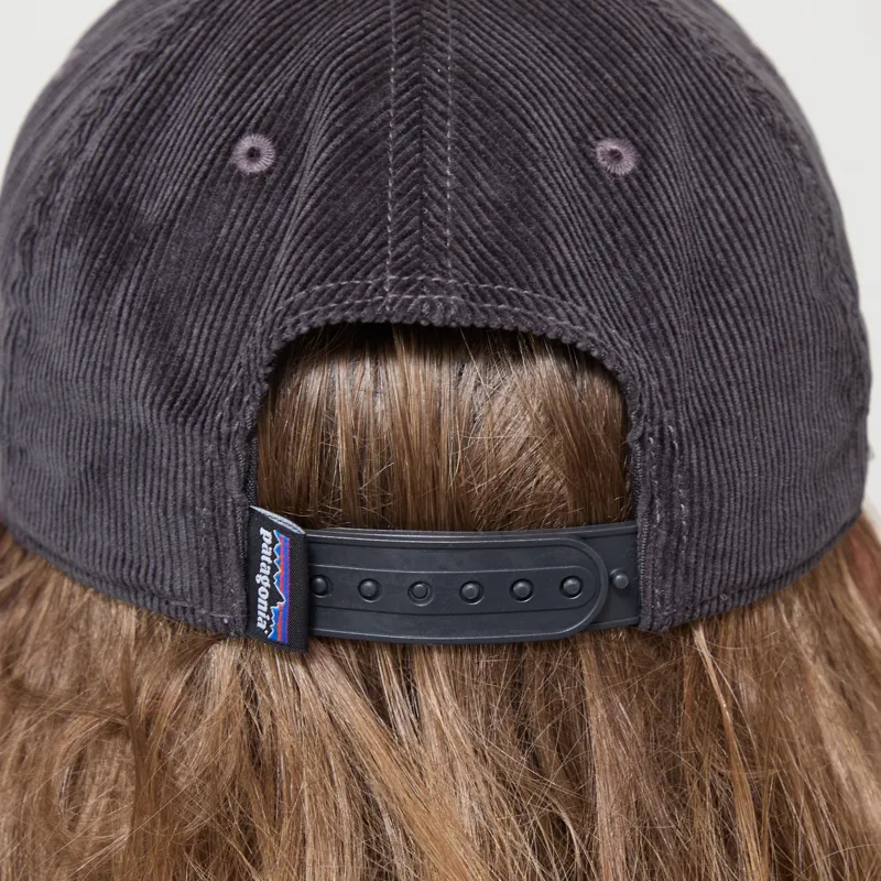 Patagonia Corduroy Cap '95 Oval Logo Ink Black-4