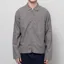 Universal Works Zip Shirt Brown Brushed Flannel