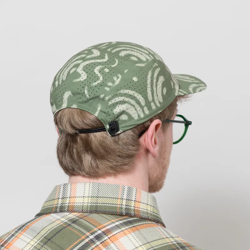 Patagonia Ultralightweight Ridge Hat Sand Waves Caper Green-2