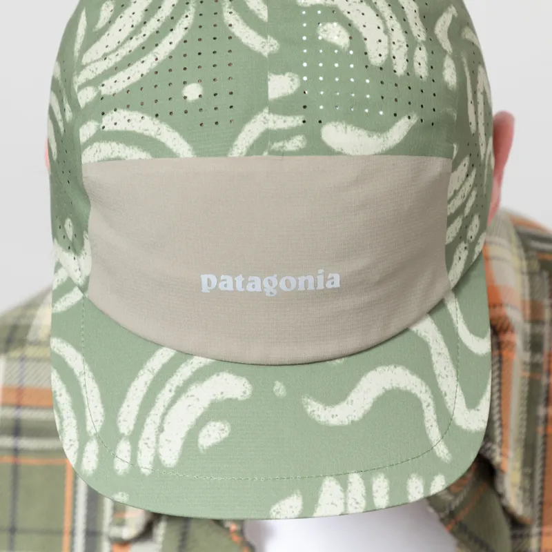 Patagonia Ultralightweight Ridge Hat Sand Waves Caper Green-3