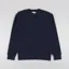 Universal Works Mr K Crew Sweatshirt Navy Fantasy Interlock