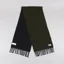 Universal Works Double Sided Scarf Green Black