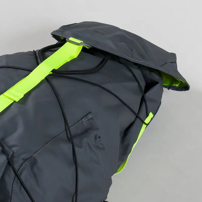 Elliker Wharfe Flap Over Backpack 22L Grey Neon-7