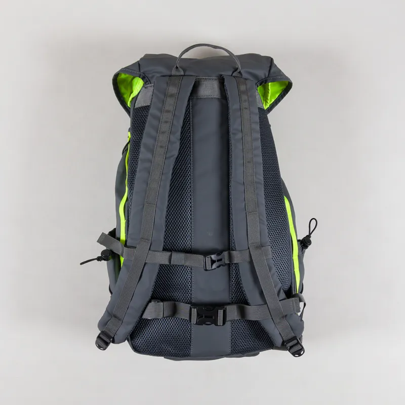 Elliker Wharfe Flap Over Backpack 22L Grey Neon-2