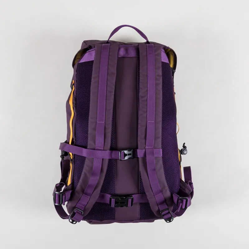 Elliker Wharfe Flap Over Backpack 22L Purple-1