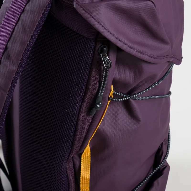 Elliker Wharfe Flap Over Backpack 22L Purple-12