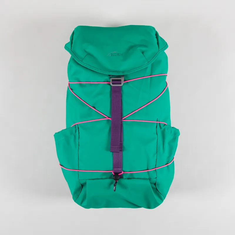 Elliker Wharfe Flap Over Backpack 22L Teal