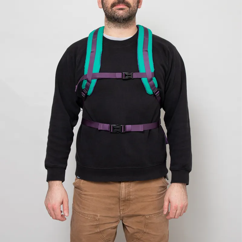 Elliker Wharfe Flap Over Backpack 22L Teal-6